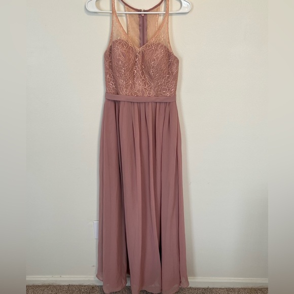 Azazie Dresses & Skirts - {Azazie} Bernelle Bridesmaids Dress - Dusty Rose